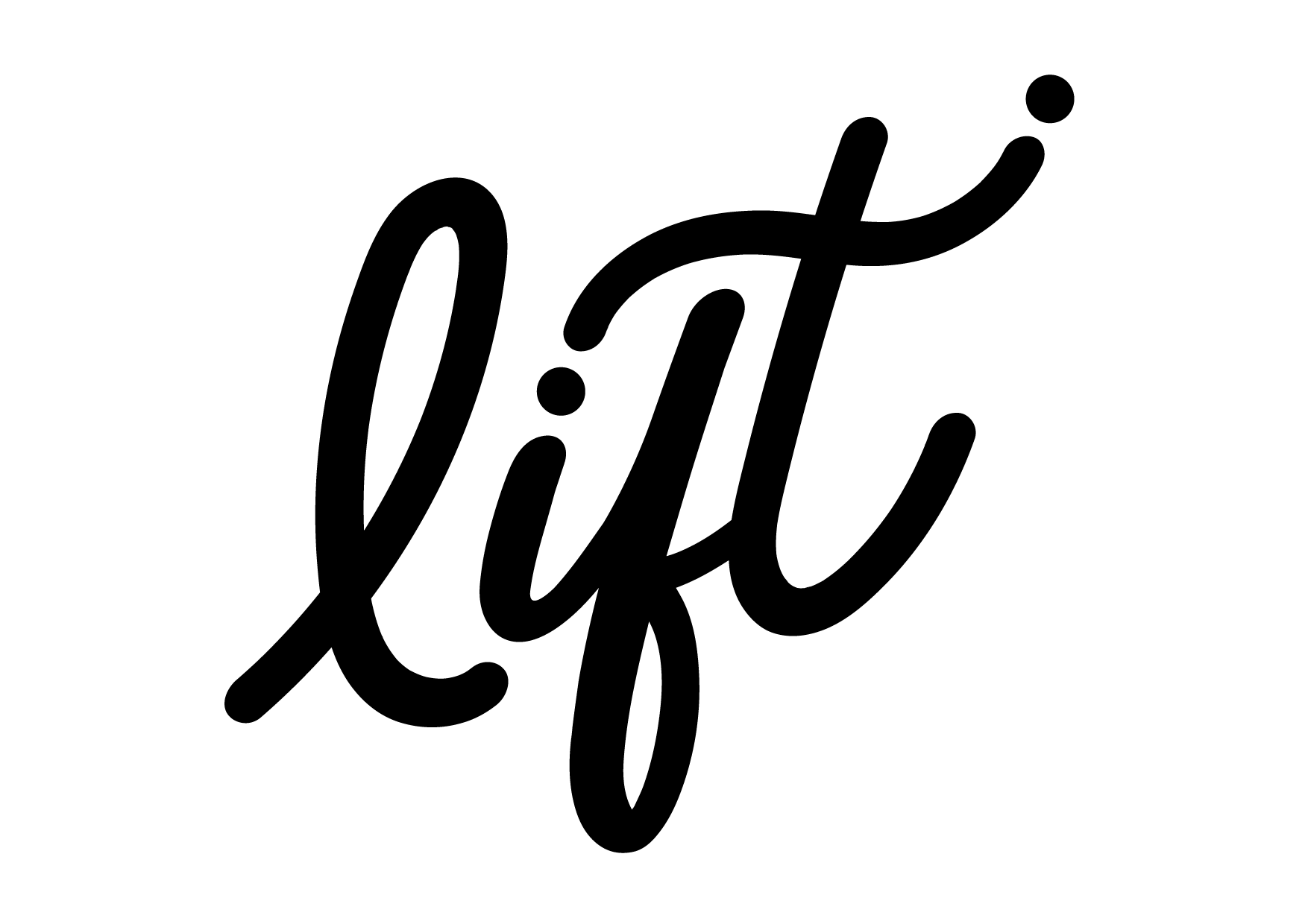 Lift logo black