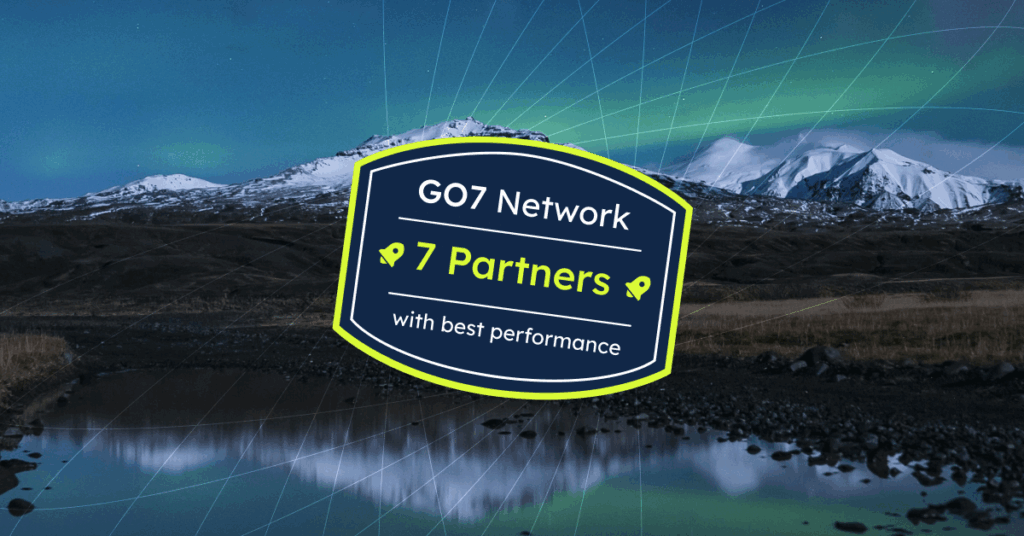 7 partners to supercharge your distribution strategy on the GO7 Network
