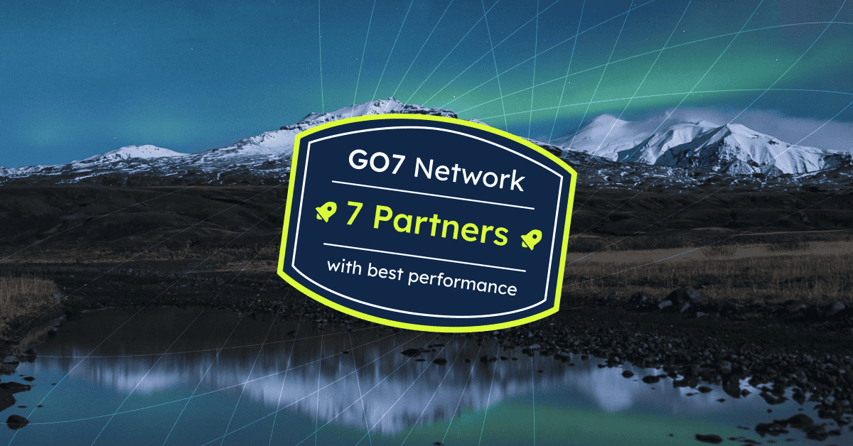 7 partners to supercharge your distribution strategy on the GO7 Network ...
