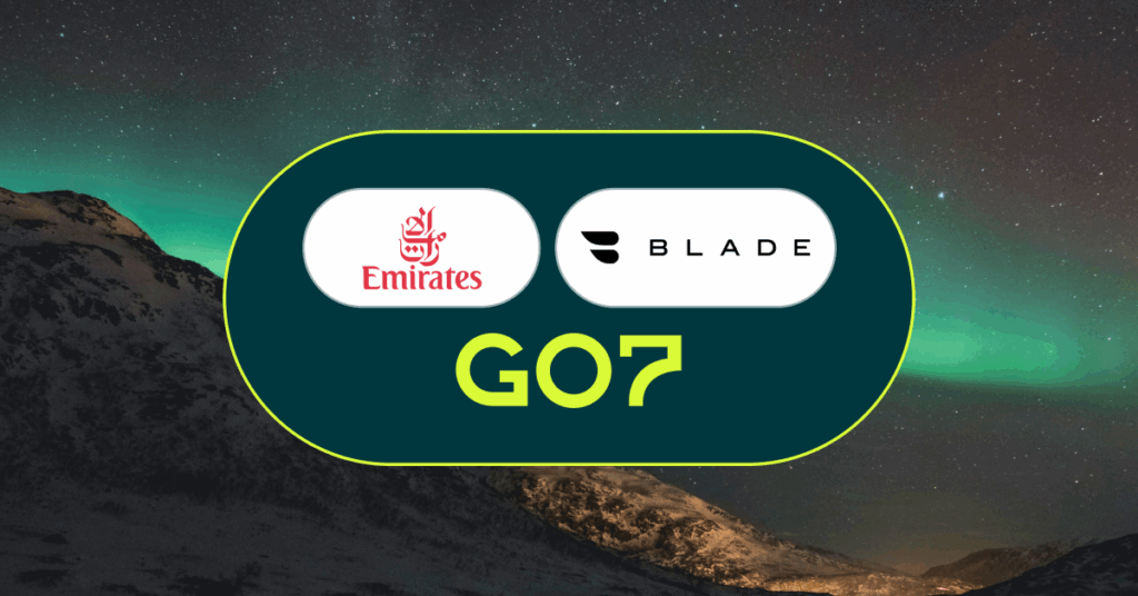 Emirates partners with BLADE to provide a one-of-a-kind travel experience